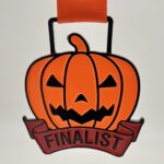 PUMPKIN FINALIST MEDAL --- BLACK (Item #35-137)