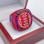 BALL LEAGUE CHAMPION RING --- RED BODY (Item #62-12)