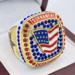 PATRIOT CHAMPION RING --- WHITE BODY (ITEM #35-28)