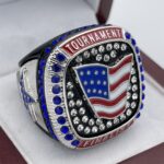 PATRIOT FINALIST RING --- BLACK BODY (ITEM #35-33)