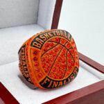 BASKETBALL FINALIST RING --- ORANGE BODY, ORANGE STONES (Item #52-49)
