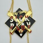 BIG BANG SICK PLAY MEDAL --- GOLD (Item #41-92) - Image 2