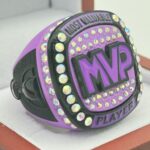 5 STAR MVP ALL SPORT RING --- PURPLE BODY, BLACK SIDES (Item #53-57)