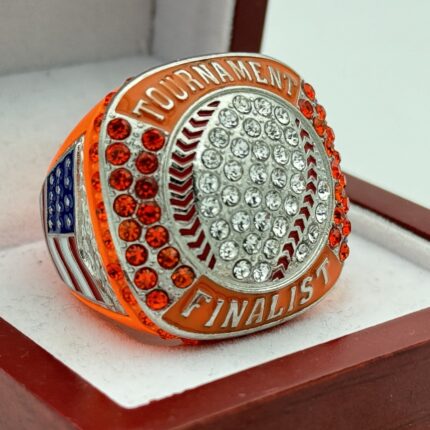 5 STAR BALL FINALIST RING --- NEON ORANGE BODY (Item #37-169)