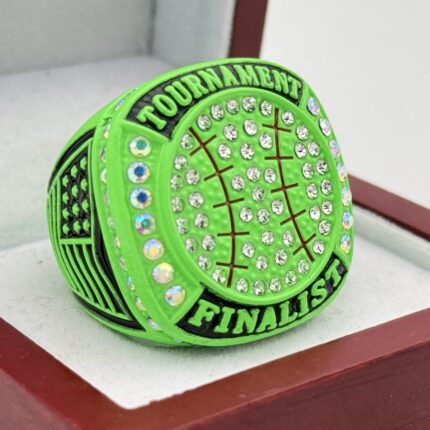 BALL FINALIST RING --- NEON GREEN BODY (Item #31-65)