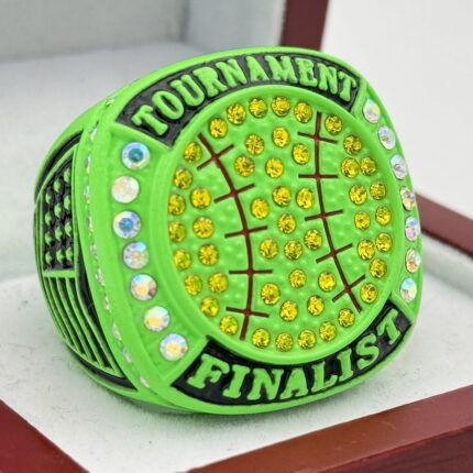 SOFTBALL FINALIST RING --- NEON GREEN BODY (Item #31-113)