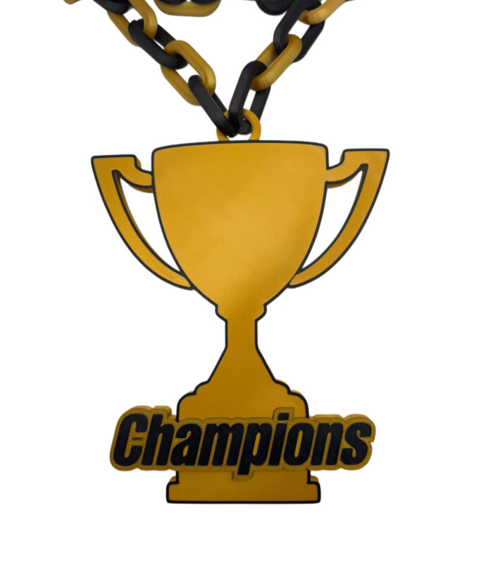 TROPHY CUP TURNOVER CHAIN --- CHAMPIONS
