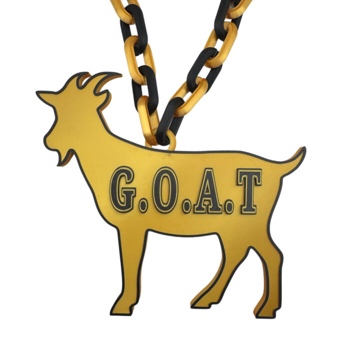 G.O.A.T. SILHOUETTE TURNOVER CHAIN