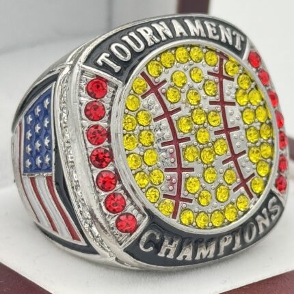SOFTBALL CHAMPION RING --- SILVER BODY (Item #05-05)
