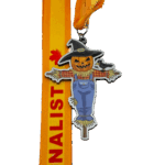 SCARECROW FINALIST MEDAL --- SILVER (Item #43-37)