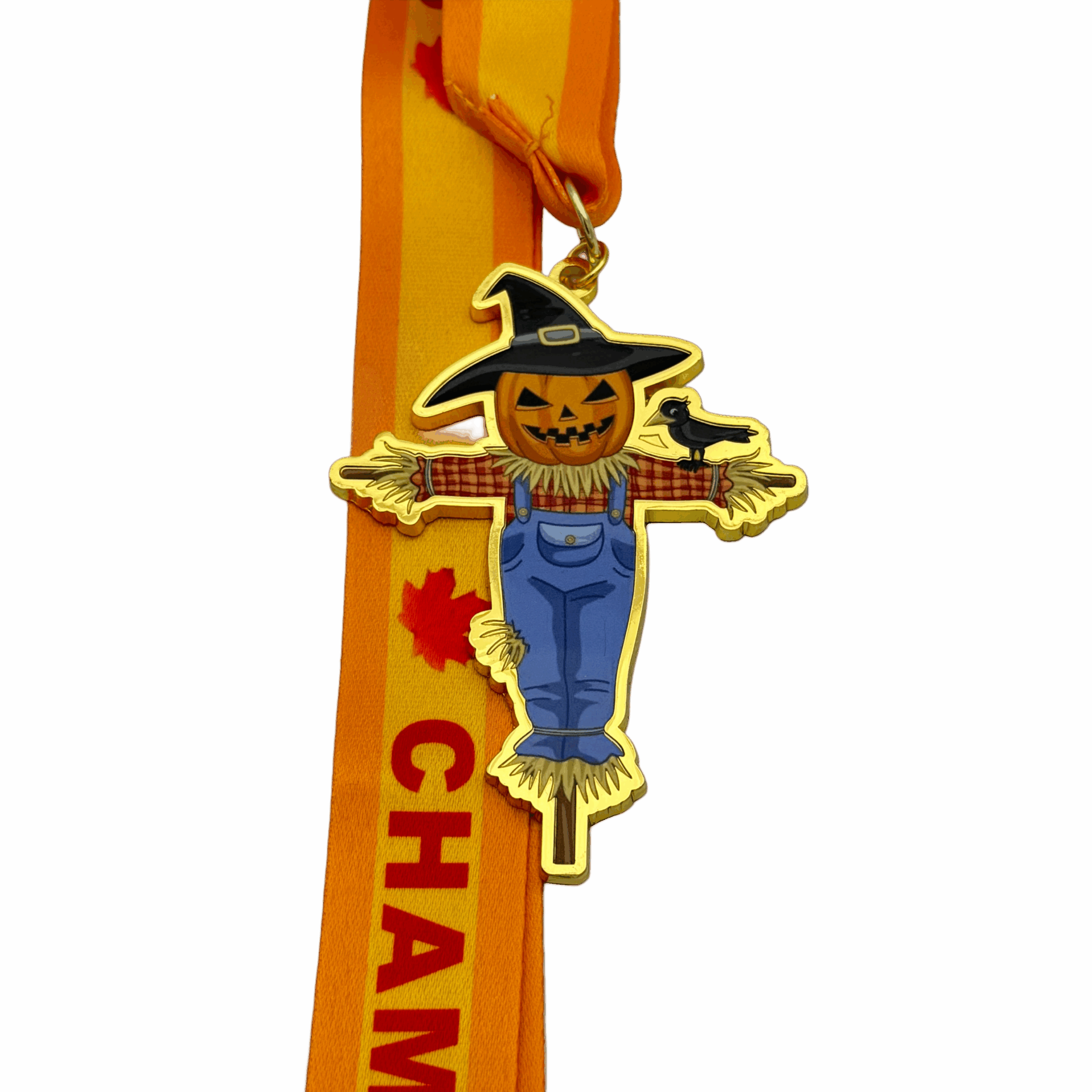 D39C62DC-5CA5-43A5-9384-12D2EA165733 SCARECROW CHAMPION MEDAL --- GOLD (Item #43-40) - Image 1