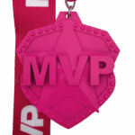 MVP MEDAL --- NEON PINK (Item #53-169)