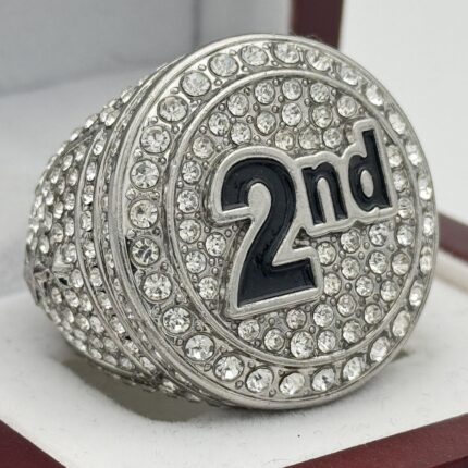 ICED OUT 2ND PLACE ALL SPORT RING --- SILVER BODY (Item #59-13)