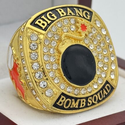 BIG BANG BOMB SQUAD RING --- GOLD BODY, BASEBALL (Item #41-70)