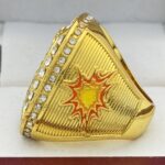 BOMB SQAUD RING --- GOLD BODY, BASEBALL (Item #53-241) - Image 2