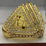 ICED OUT BEST COACH HOME PLATE RING --- GOLD BODY (Item #59-20) - Image 4